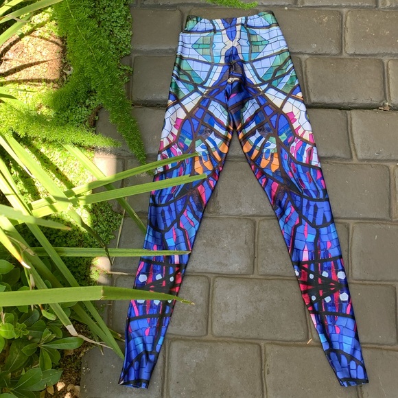 BLACKMILK Women’s Glass Owl Leggings EUC XS - Picture 4 of 8